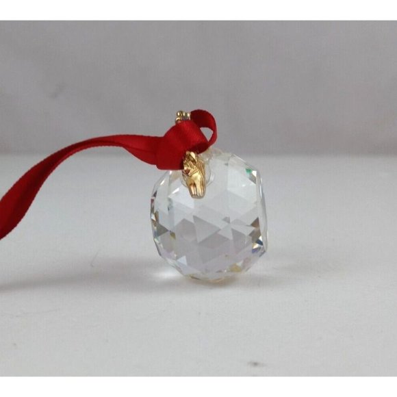 Vintage Avon Crystal Fauceted Christmas Tree Ornament In Original Box - Picture 3 of 13